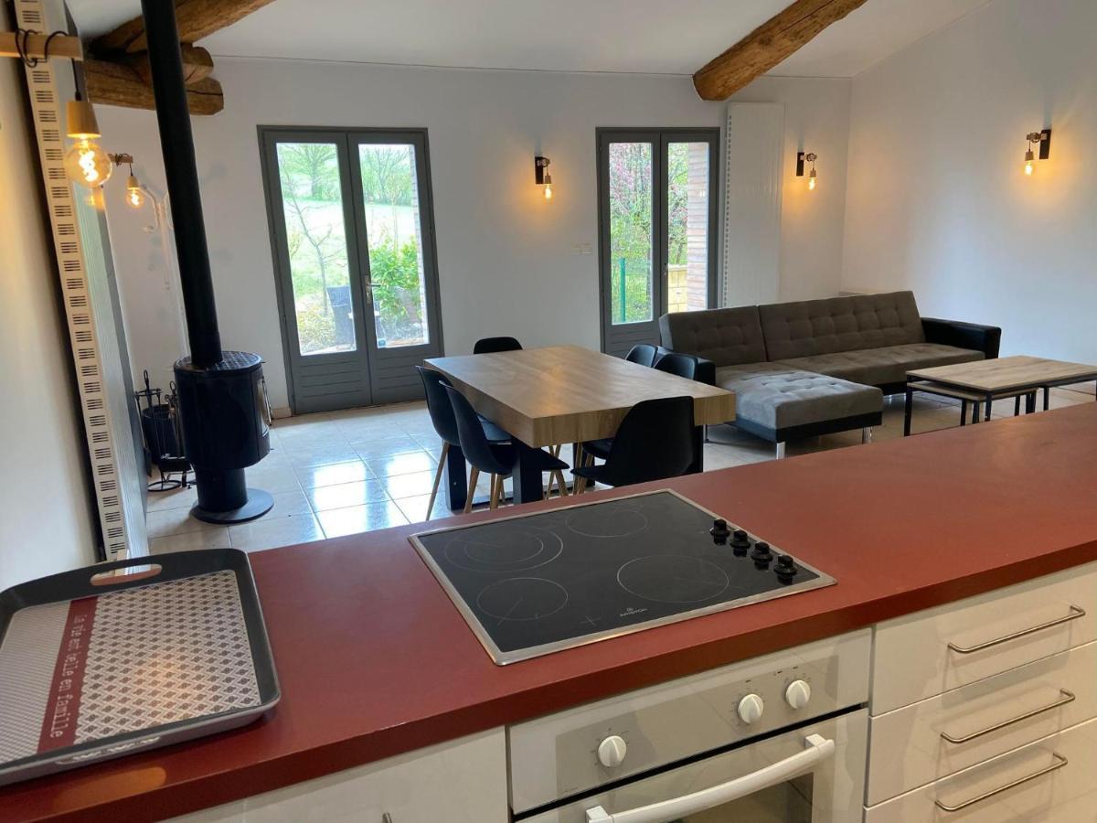 Villa Ferme Du Bois Du Pouget La Salvetat-Belmontet Esterno foto